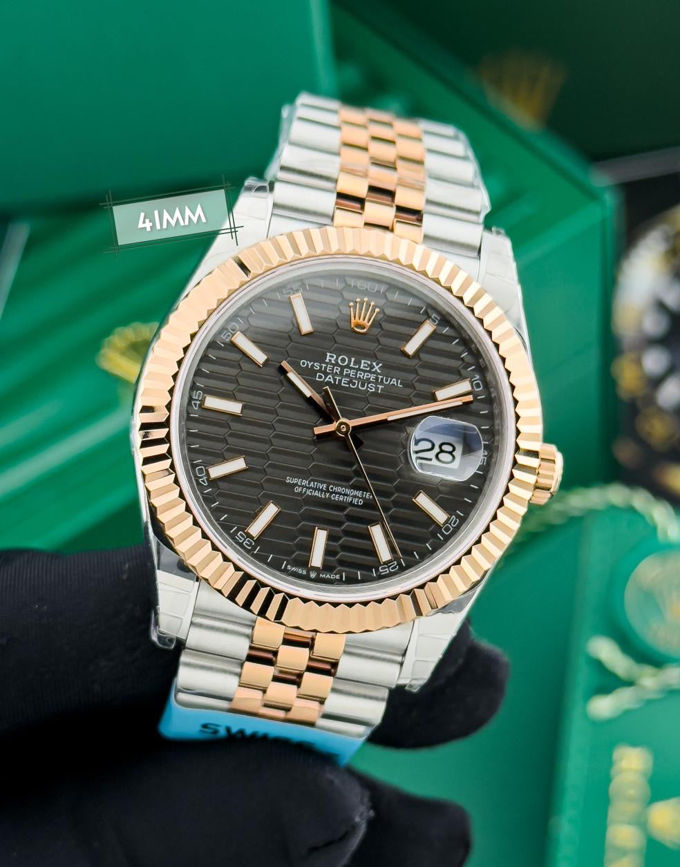ROLEX Datejust 41 Men's Watch